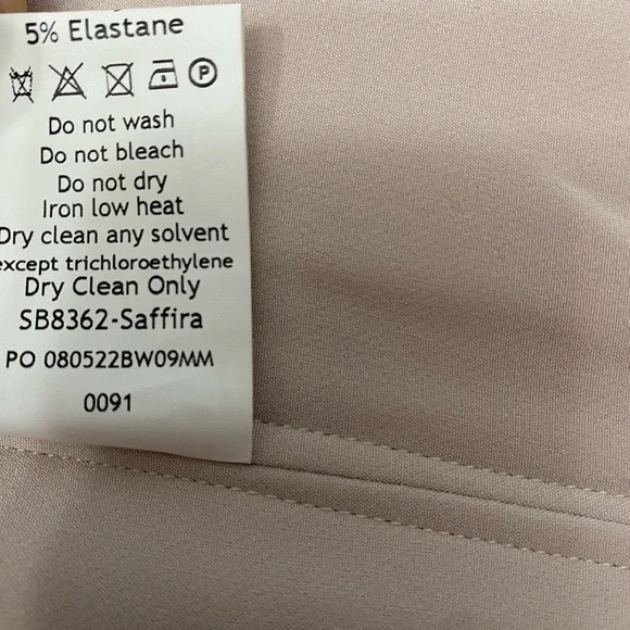 House Of CB Cream Strapless Bustier Top Saffira NWT Sweetheart Corset - Picture 6 of 7